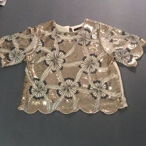 Sequin top